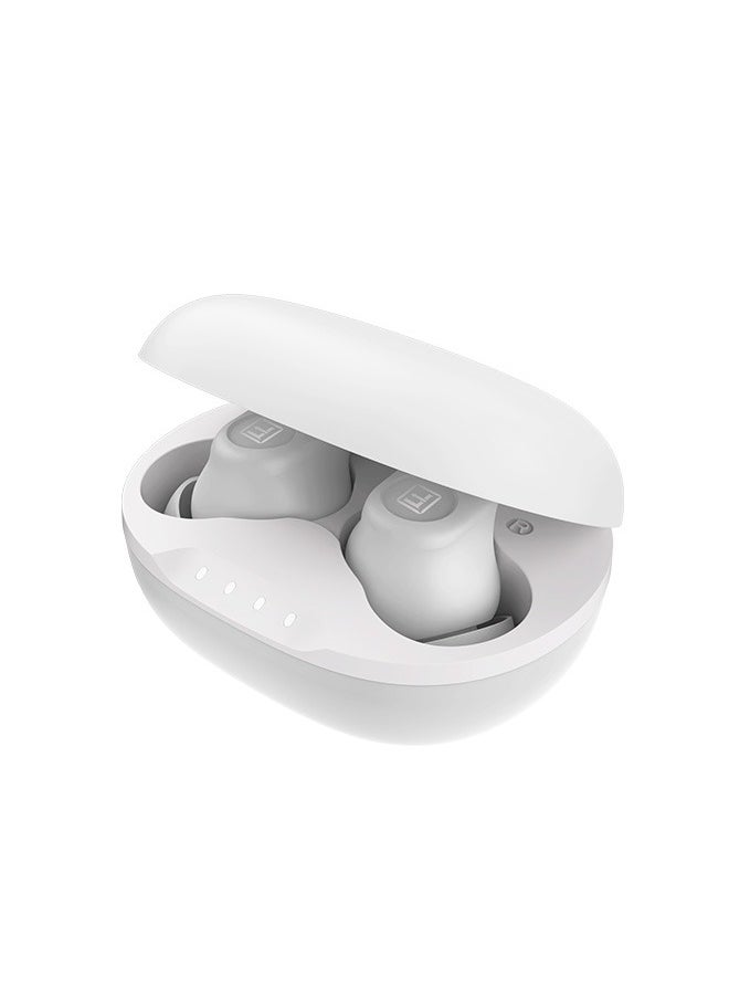 Faster - StudX Wireless Earbuds with Active Noise Cancellation (ANC) - 25 Hours Playtime with Bluetooth 5.4 - HiFi Stereo Sound Airpods - Gaming Bluetooth Earphones with Ultra-Low Latency - Deep Bass, IPX4 Water Resistant - For Exercise, Gym - Compatible with iPhone & Android (White) - Image 1
