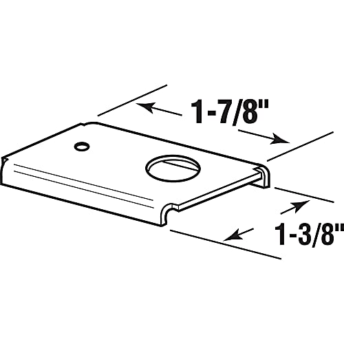 Prime-Line MP7192 Bi-Fold Door Repair Bracket for 1-3/8 In. Door (4 Pack) - Image 2