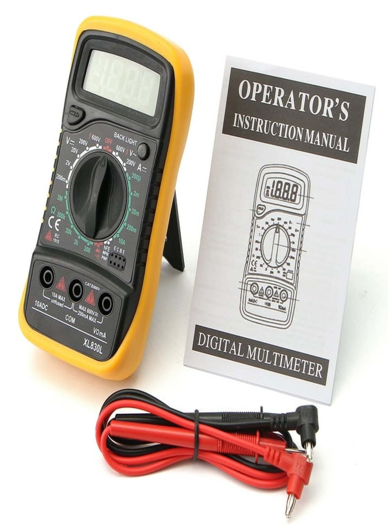 XL830L Digital Multimeter High Precision Voltage Ammeter Intelligent Portable Small Universal Meter - Image 1