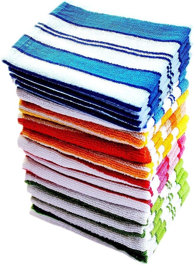 cottontail Cotton Hand Towels 50 GSM (Set of 6, Multicolour) - Image 1