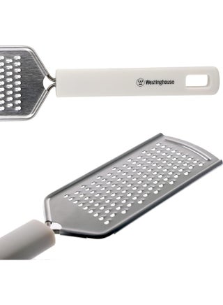 Westinghouse USA Stainless Steel Grater | Razor Sharp Multipurpose Kitchen Grater for Cheese, Vegetables, Citrus & Chocolate | Ergonomic Non-Slip Handle | Durable, Easy-to-Clean Kitchen Tool - view 2