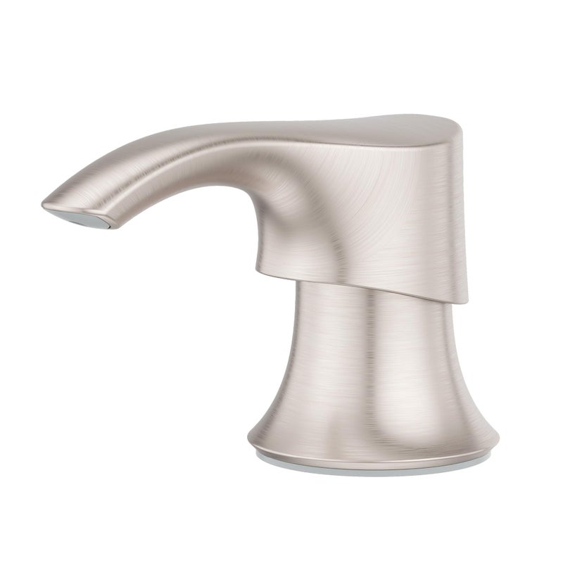 Pfister SoloTilt Soap Dispenser for Kitchen Sink 16Ounce Bottle Included Spot Defense Stainless Steel Finish KSDKEMGS - Image 1