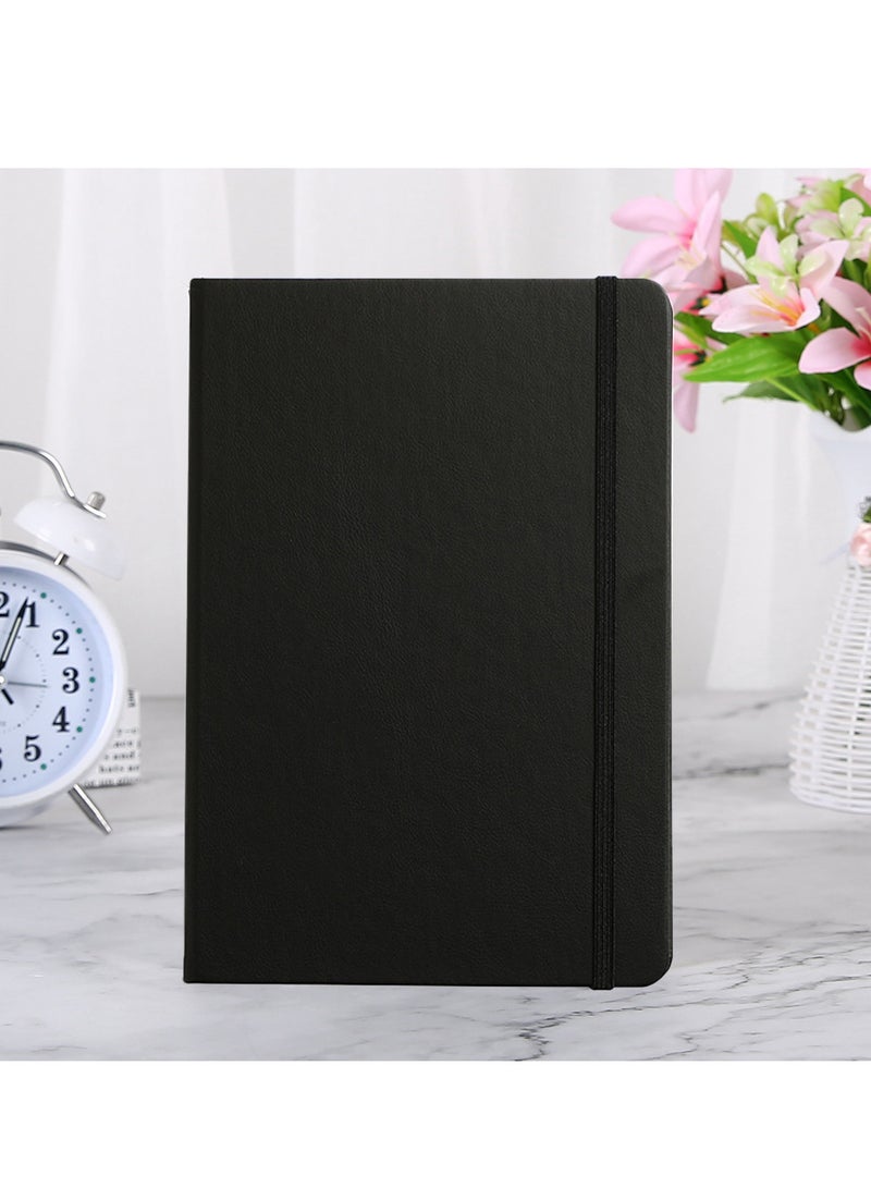 موثوقية التنبؤ دفتر يوميات مبطن، 192 صفحة دفتر يوميات مبطن، دفاتر يومية مسطرة، دفاتر يومية مسطرة A5 مسطرة للكتابة في الكلية، دفاتر ملاحظات بغلاف مقوى بمحتويات للعمل، والمدرسة، والنساء، والرجال - Image 1