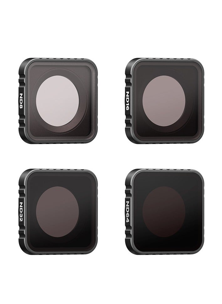 aMagisn فلتر ND وCPL مقاوم للماء متوافق مع Insta360 Ace – عدسة مزدوجة الطلاء مضادة للانعكاس، مع ختم مطاطي، مانع للضباب والصدمات، رؤية واضحة، تركيب آمن باستخدام المفتاح – ملحق عدسة كاميرا - Image 1