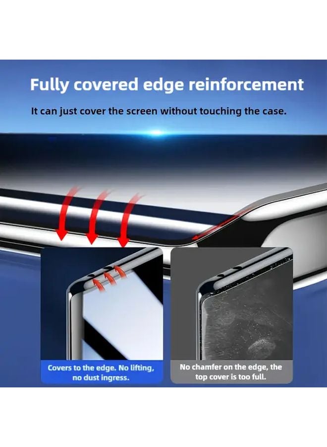Huawei P50 Pro Anti Privacy Tempered Glass Screen Protector Dust Free - Image 5