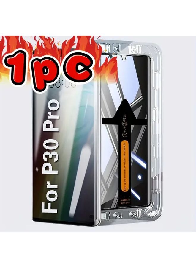 Huawei P50 Pro Anti Privacy Tempered Glass Screen Protector Dust Free - Image 1
