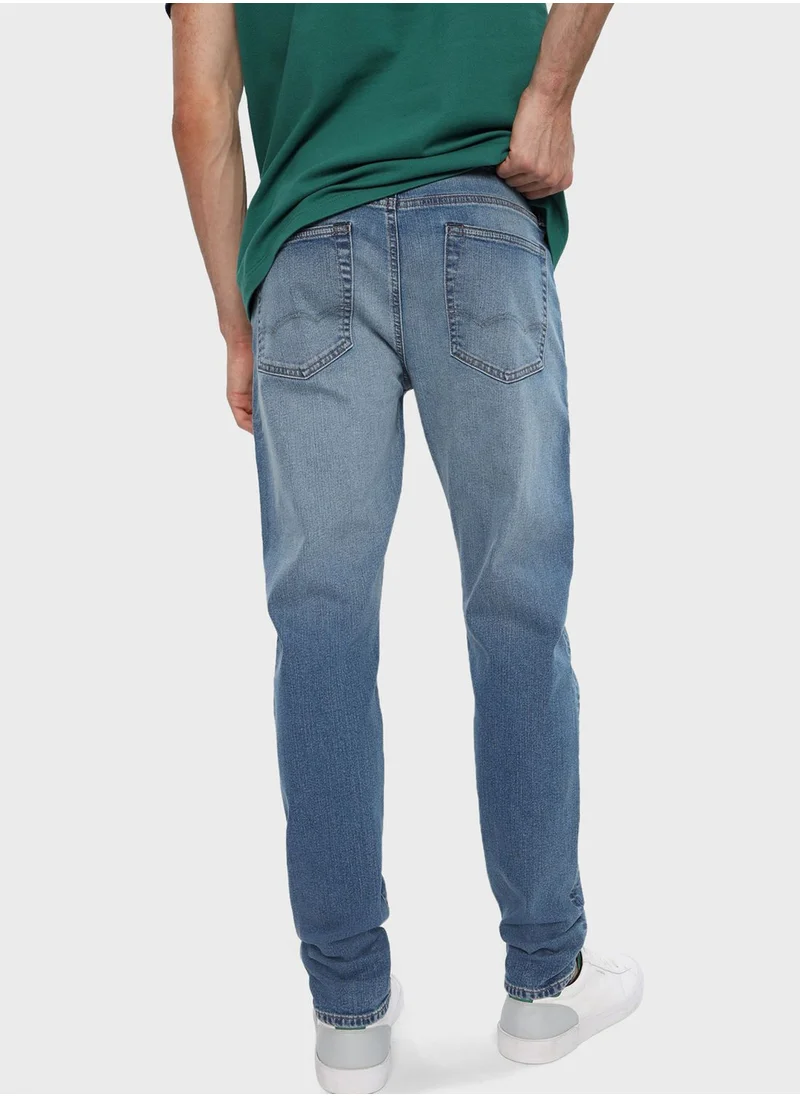 American Eagle Mid Wash Skinny Fit Jeans