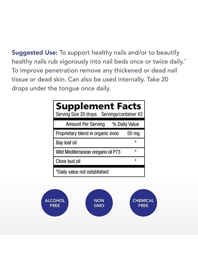 Physician's Strength قوة الطبيب نيل-إكس - 1 أونصة سائلة - لصحة الأظافر والجلد - تركيبة لأظافر القدم واليد - 43 حصة - Image 2