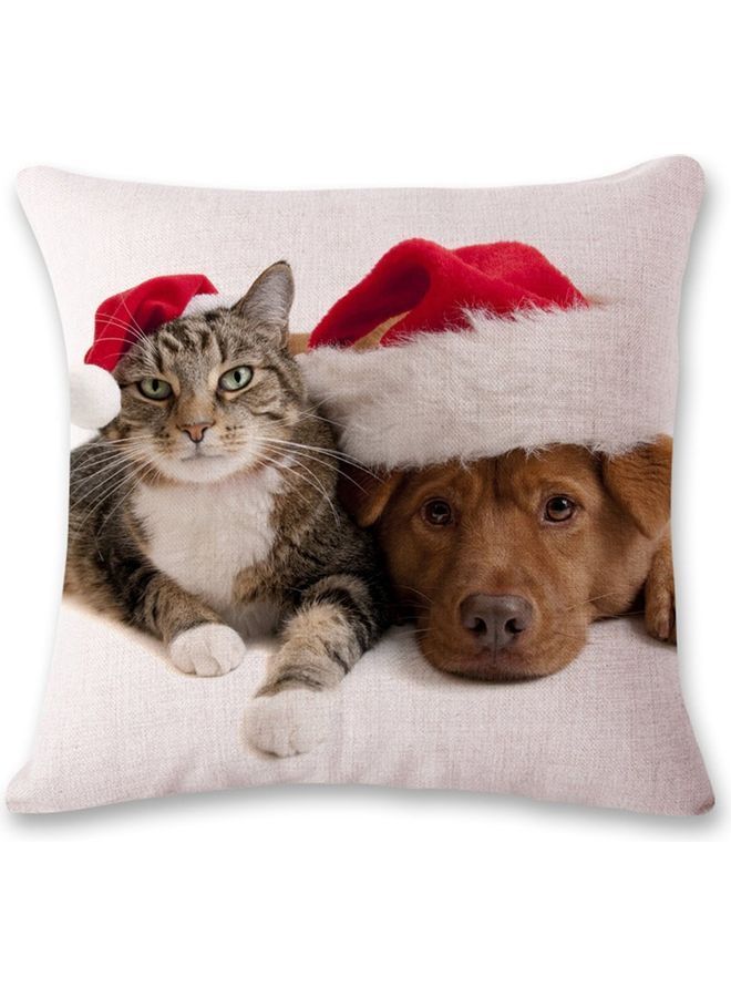 نيبمينينت غطاء وسادة من القطن والكتان متعدد الألوان