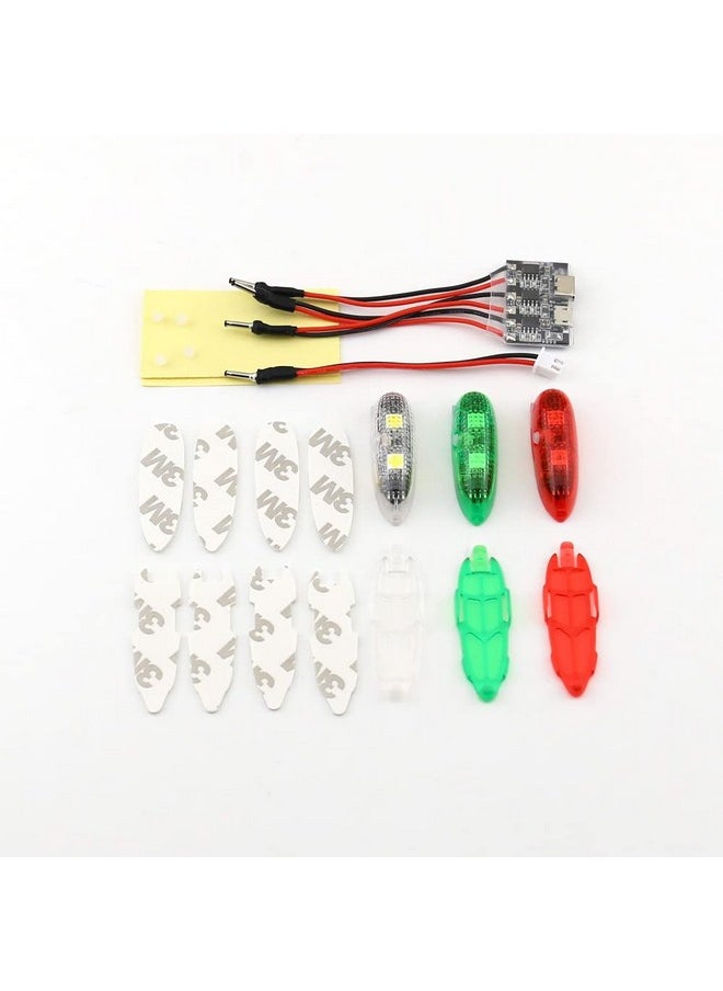 SoloGood Crazy Light V3 Waterproof Aviation Model Explosion Flashing Led Light Suitable For Fixed Wing Fpv Rc Aircraft Crossing Locomotive Model Water Surface Ship Model Night Flight  - Image 5