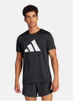 Run It Logo Print Active T-shirt