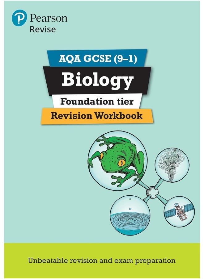 Pearson REVISE AQA GCSE (9-1) Biology Foundation Revision Workbook: For 2024 and 2025 assessments and exams (Revise AQA GCSE Science 16)  - Image 1