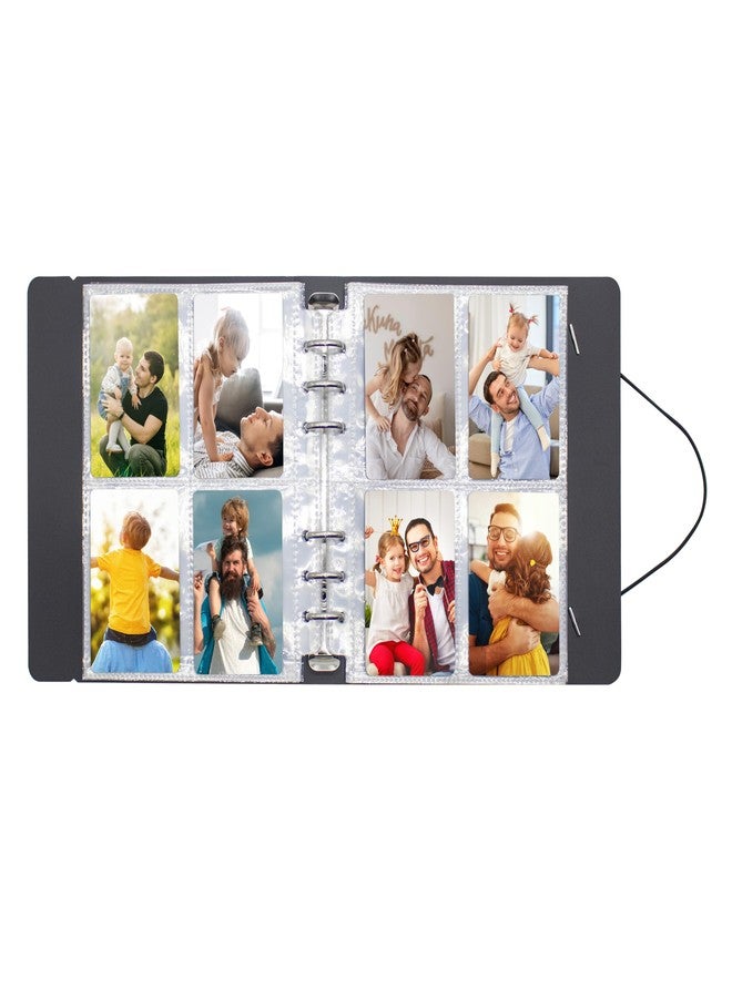 Ablus Mini Photo Album Book 200 Pocket 2x3 Inch Pictures for Polaroid Snap, Fujifilm Instax Mini 7s 8 9 11 12 25 26 40 50s 90 Evo Z2300 Instant Camera (200 Pocket) - Image 2
