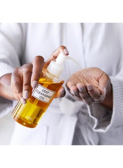 DHC DHC Deep Cleansing Oil, Facial Cleansing Oil, Makeup Remover, Cleanses without Clogging Pores, Residue-Free, Fragrance and Colorant Free, All Skin Types, 6.7 fl. oz.  - Image 3