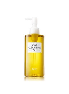 DHC DHC Deep Cleansing Oil, Facial Cleansing Oil, Makeup Remover, Cleanses without Clogging Pores, Residue-Free, Fragrance and Colorant Free, All Skin Types, 6.7 fl. oz.  - Image 1