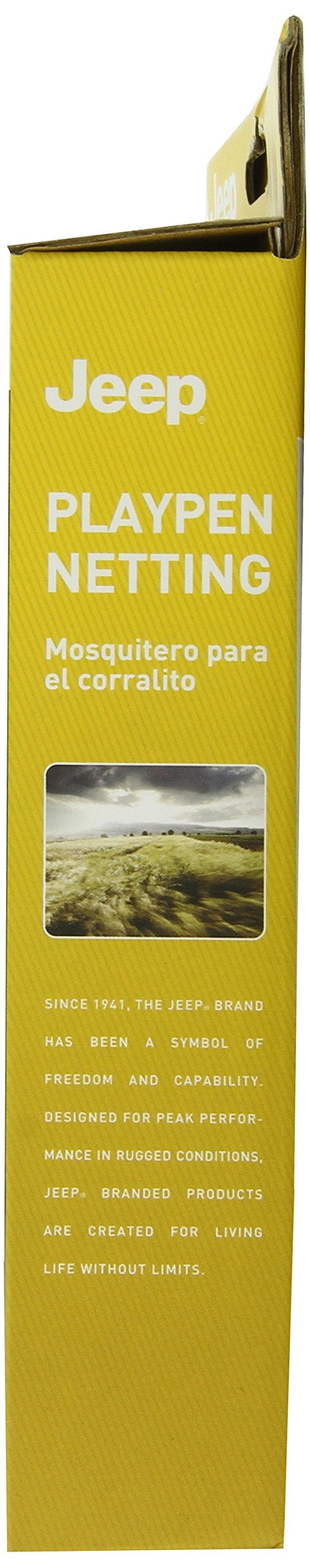 Jeep شبكة خيمة بعوضة جيب بحجم عالمي بيضاء للعب والراحة - Image 3