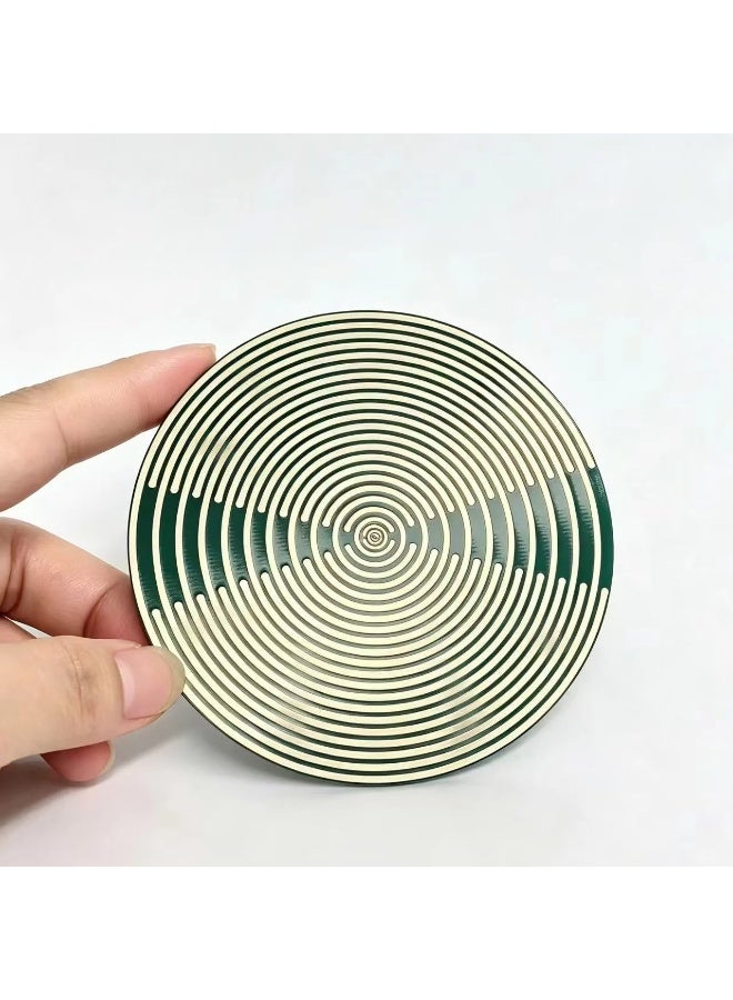 قلادة طاقة MWO مزخرفة، نحاس بقاعدة PVC، تصميم تسلا - Image 2