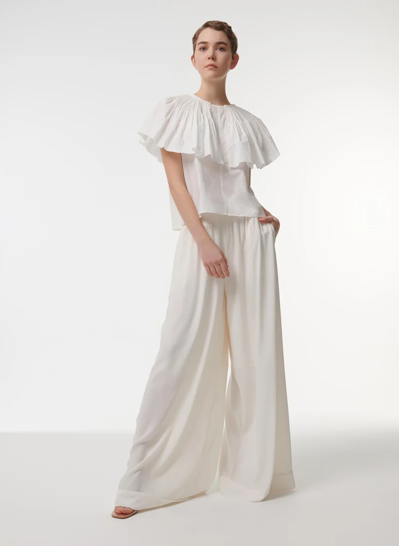Frill Cape Top