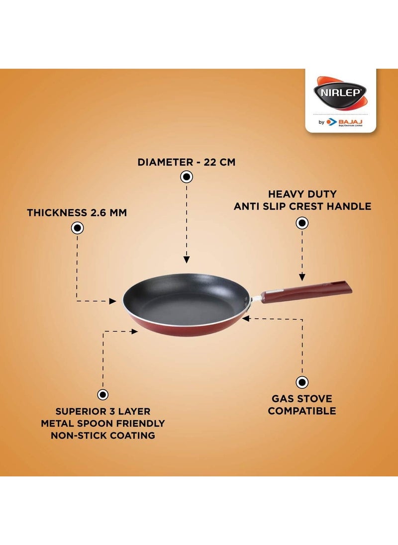 NIRLEP - Nirlep by Bajaj SELECT FRY PAN WITHOUT LID 20CM - Image 1
