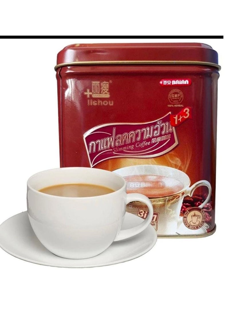 Lishou - Slimming Instant Coffee in Can 10 G X 15 - Image 1