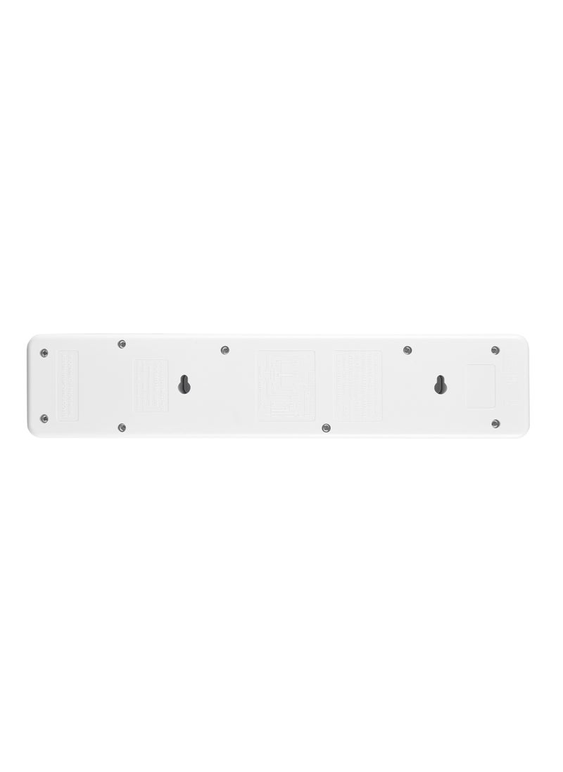 MASTERPLUG Heavy Duty Extension Lead 4 Meter 4 Sockets 13A-White  - Image 3