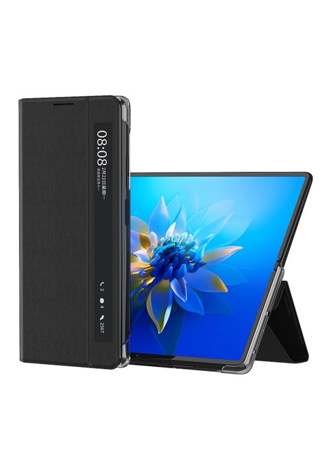 حافظة Huawei Mate X3، مغناطيسية تأتي مع حامل وظيفة العرض من النافذة وحافظة ذكية قابلة للطي تحمي الصدمات وتوفر النوم التلقائي.