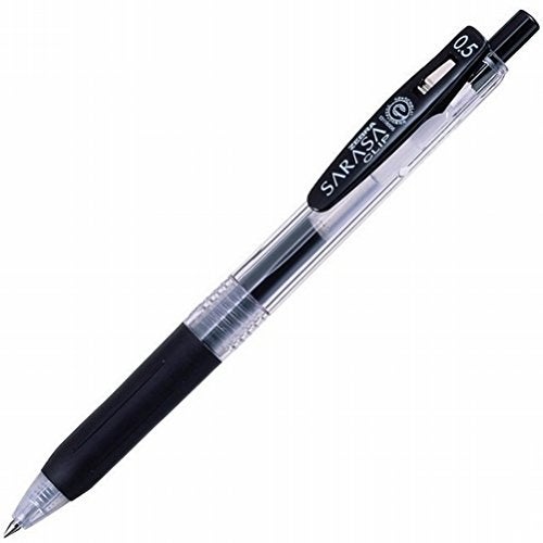 Zebra Technologies Zebra Sarasa Clip Pen 05 mm Black JJ15BK - Image 1