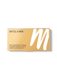 MyGlamm Total Makeover Ff Cream Foundation Palettehazelnut (Beige)5 Gm ; 5 In 1 Primerconcealerfoundationcompact With Spf 30 & Skin Tone Corrector Palette  - Image 1