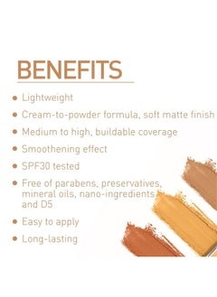 MyGlamm Total Makeover Ff Cream Foundation Palettehazelnut (Beige)5 Gm ; 5 In 1 Primerconcealerfoundationcompact With Spf 30 & Skin Tone Corrector Palette  - Image 4