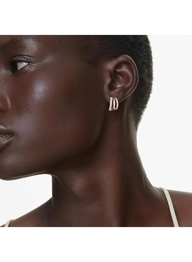 s s s Elegant Rose Gold Plated Earrings – Exquisite Design for Women - Image 5