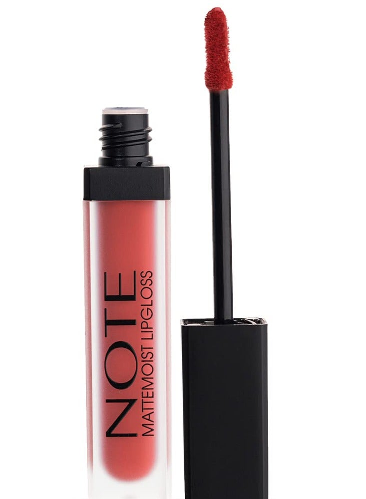 MATTEMOIST LIPGLOSS NO.404 JOLLY - A lipgloss for a luxurious, satin matte finish