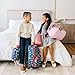 Wildkin Kids Overnighter Duffel Bag CarryOn Travel Bag for School Sleepovers Lightweight Durable Boys Girls Ages 415 Magical Unicorns - Image 3