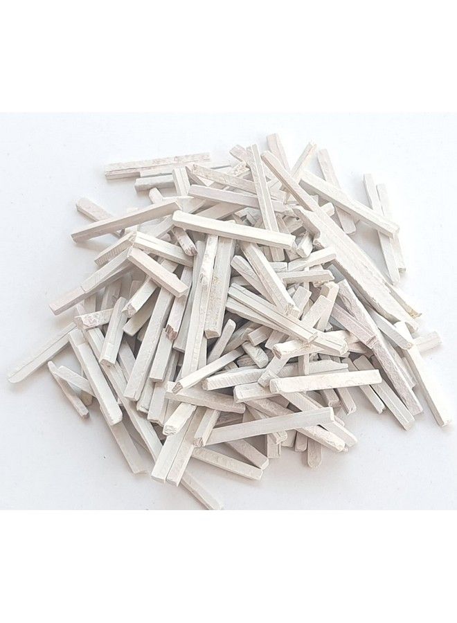Generic Slate Pencils White Color Natural Chalk For Writing 46 Mm Thick (250 Grams)  - Image 4