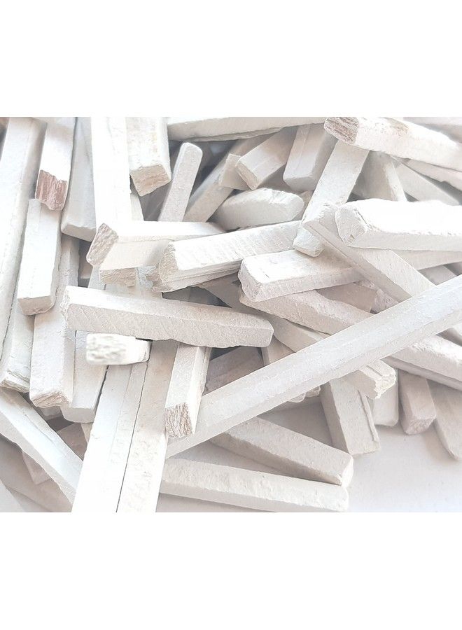 Generic Slate Pencils White Color Natural Chalk For Writing 46 Mm Thick (250 Grams)  - Image 5