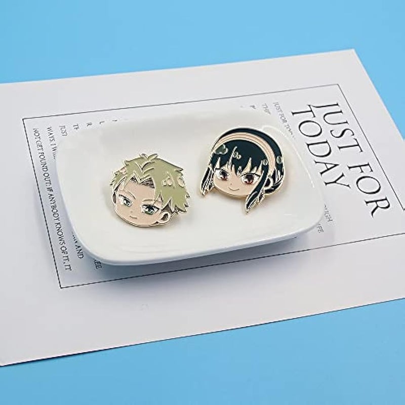 دبابيس انيمي انيا فورجر - بروش من المينا بتصميم شخصية لويد اس فاميلي - هدية تنكرية لشنطة الظهر للاطفال الاولاد والبنات والمراهقين ومحبي الاطفال والاولاد والبنات والمراهقين - Image 5