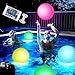 3 otters 4PCS Light Up Beach Balls 12 Glow Pool Balls with Remote Control LED for Summer Parties Pool Decorations - Image 2