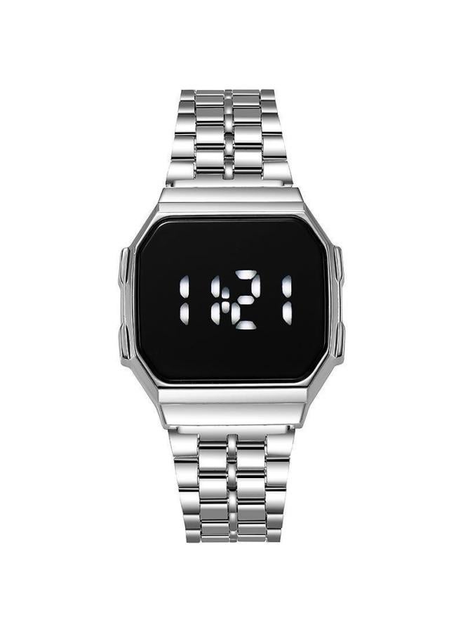 59 Steel Band Electronic Watches Adult Students Simple Fashion Multifunctional Cassie Mark 