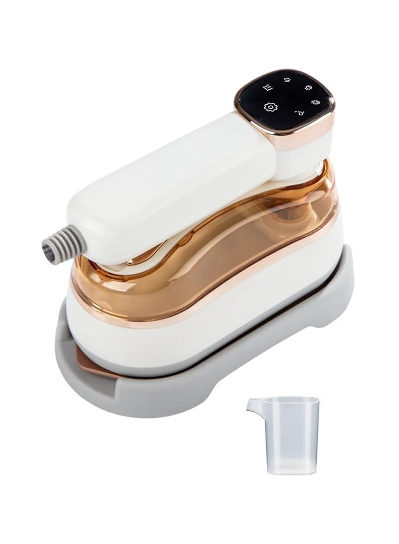 عام مكواة بخار محمولة بشاشة LCD LED 2024، مكواة بخار منزلية، منظف بخار للسفر للغسيل، مكواة بخار صغيرة محمولة - Image 1