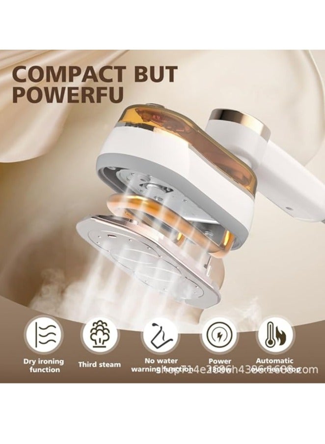 عام مكواة بخار محمولة بشاشة LCD LED 2024، مكواة بخار منزلية، منظف بخار للسفر للغسيل، مكواة بخار صغيرة محمولة - Image 2