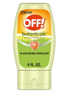 OFF! OFF! Botanicals Insect Repellent Lotion, Plant-Based Bug and Mosquito Repellent, 4 oz  - Image 1