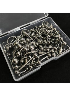 85 Pcs Piercing Kit Body Piercing Surgical Steel Belly Button, Tongue, Eyebrow, Nipple, Lip, Nose Tapers Plugs Gauges Set - pzsku/Z5BBF969E4755ACF00237Z/45/_/1730727740/51c7dcad-e781-4ffe-ba5e-aa6be9b81268