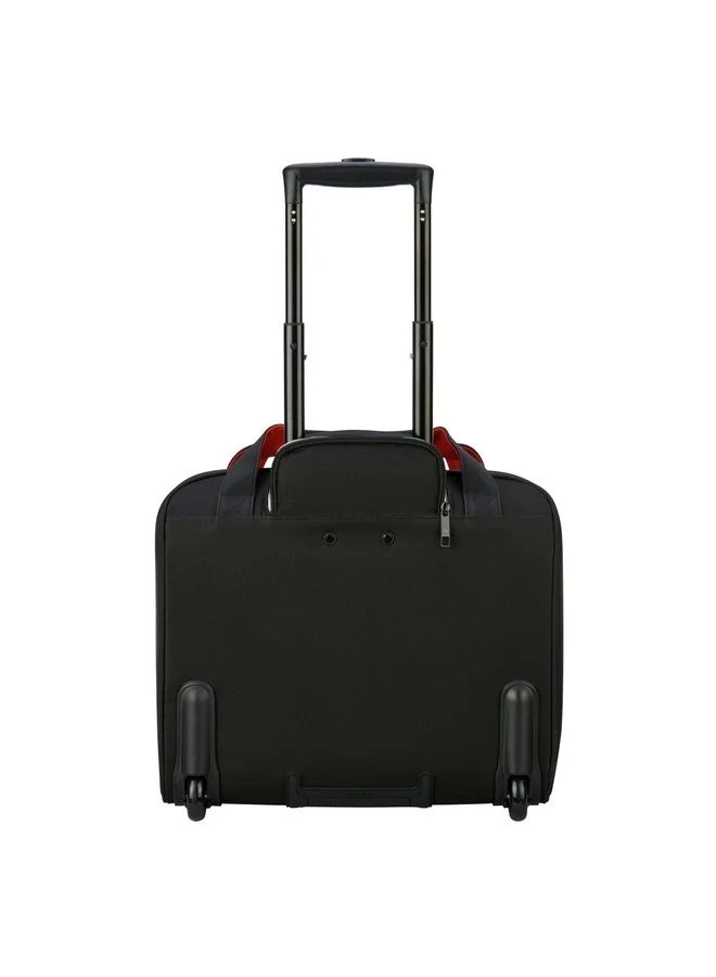 DELSEY Paris Parvis Plus 2 Wheel Laptop Cabin Trolley - Boardcase Black