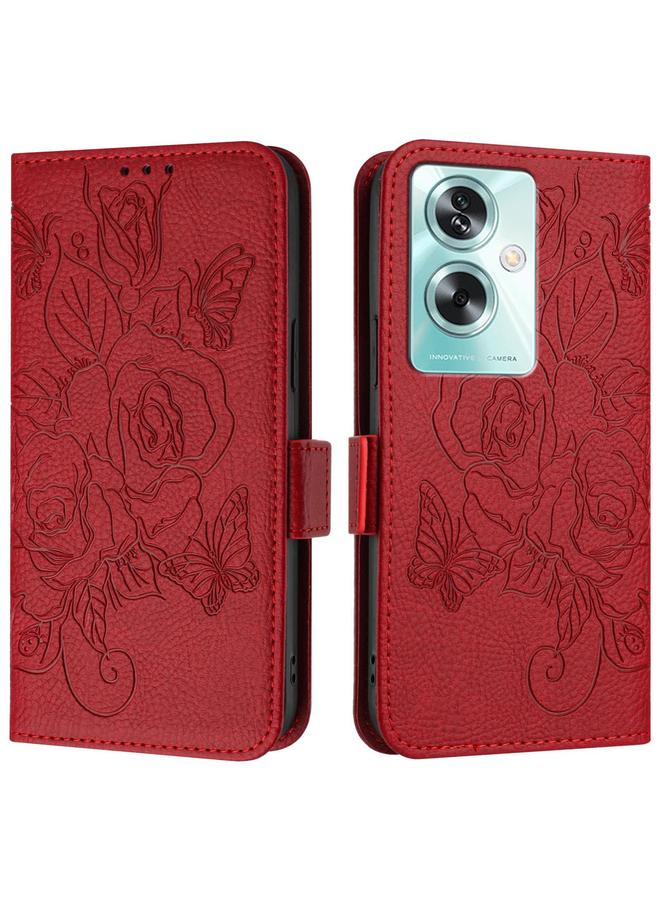 اس-توب جراب هاتف OnePlus Nord N30 SE 5G من الجلد المنقوش باللون الوردي بتقنية RFID ومضاد للسرقة - Image 2