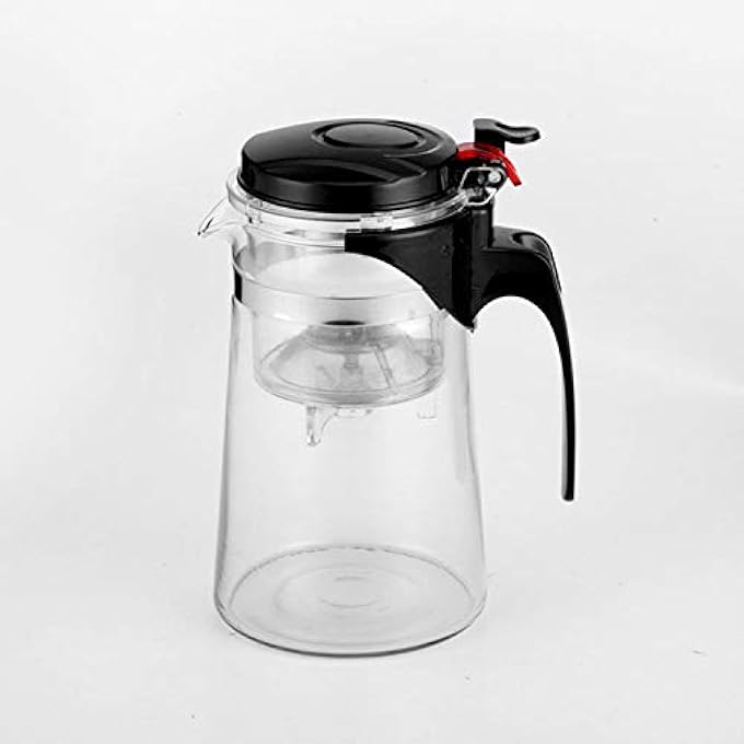 ريحني إبريق شاي زجاجي من نوع التنقيط بسعة 600 مل - Image 4