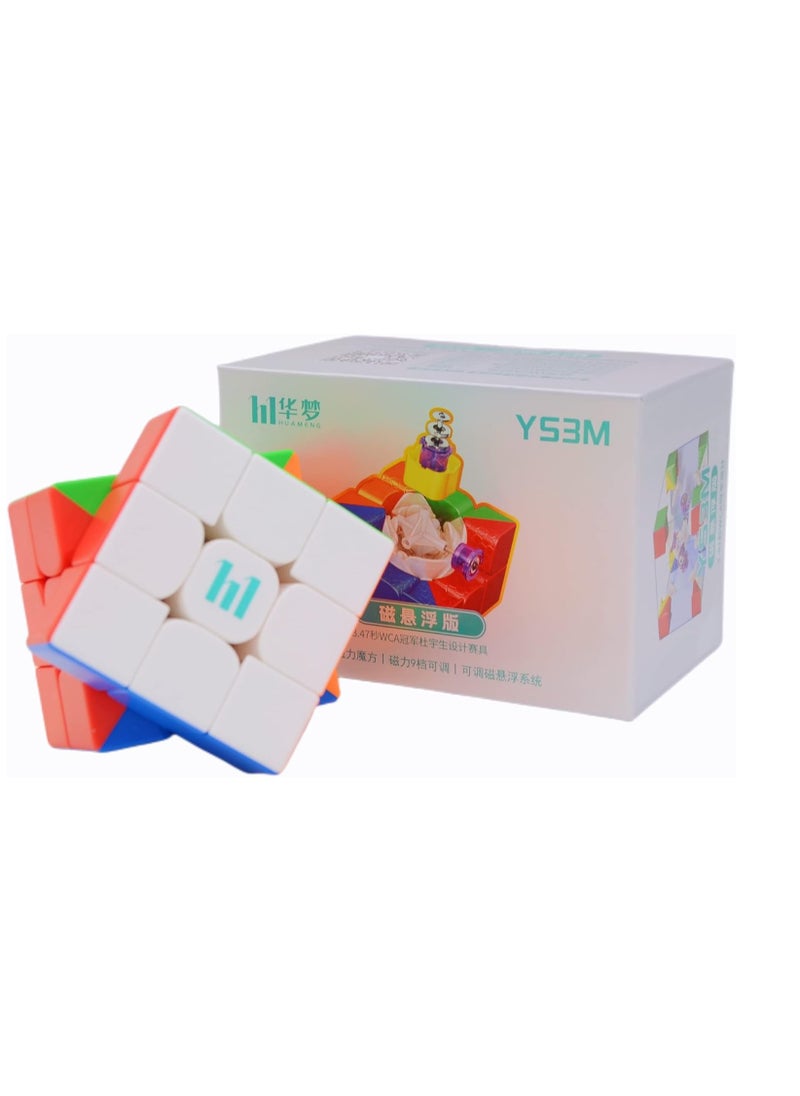 MoYu MoYu HUAMENG YS3M 3X3 Maglev Latest 2023 Version Stickerless Magnetic Speedcube  - Image 5