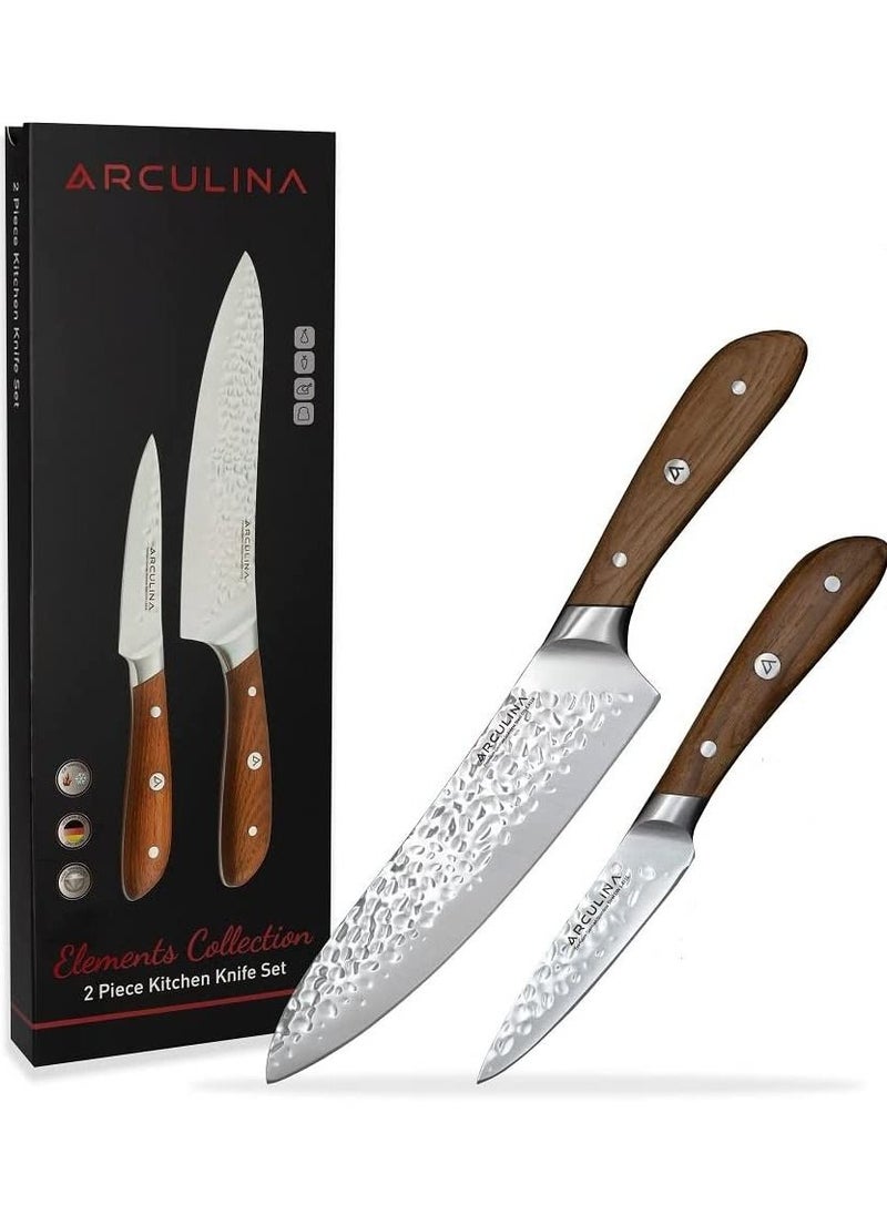 ARCULINA Arculina Chef’s & Paring 2 pcs Knife Set  - Image 1