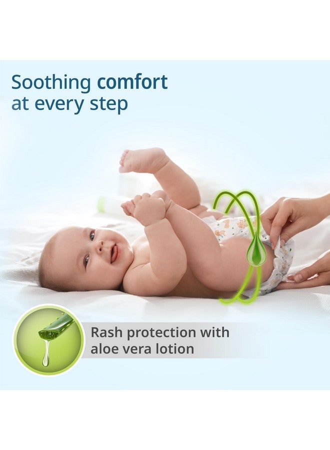 لوفلاب حفاضات أطفال على شكل بنطلون، صغيرة (S)، 38 قطعة، للأطفال حتى وزن 4-8 كجم مع لوشن الصبار للحماية من الطفح الجلدي، مع حماية تصل إلى 12 ساعة، حفاضات - Image 4