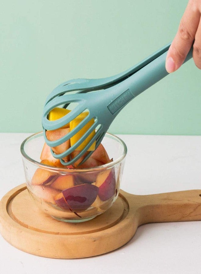 أوف إكس دي دي ملعقة طبخ معدنية كبيرة مثقبة - عبوة من قطعتين - ملعقة تقديم من الفولاذ المقاوم للصدأ - ملعقة معدنية مثقبة بمقبض طويل - Image 3