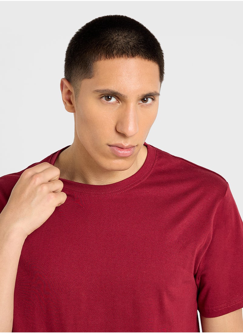 Seventy Five Basics Crew Neck T-Shirt  - Image 3