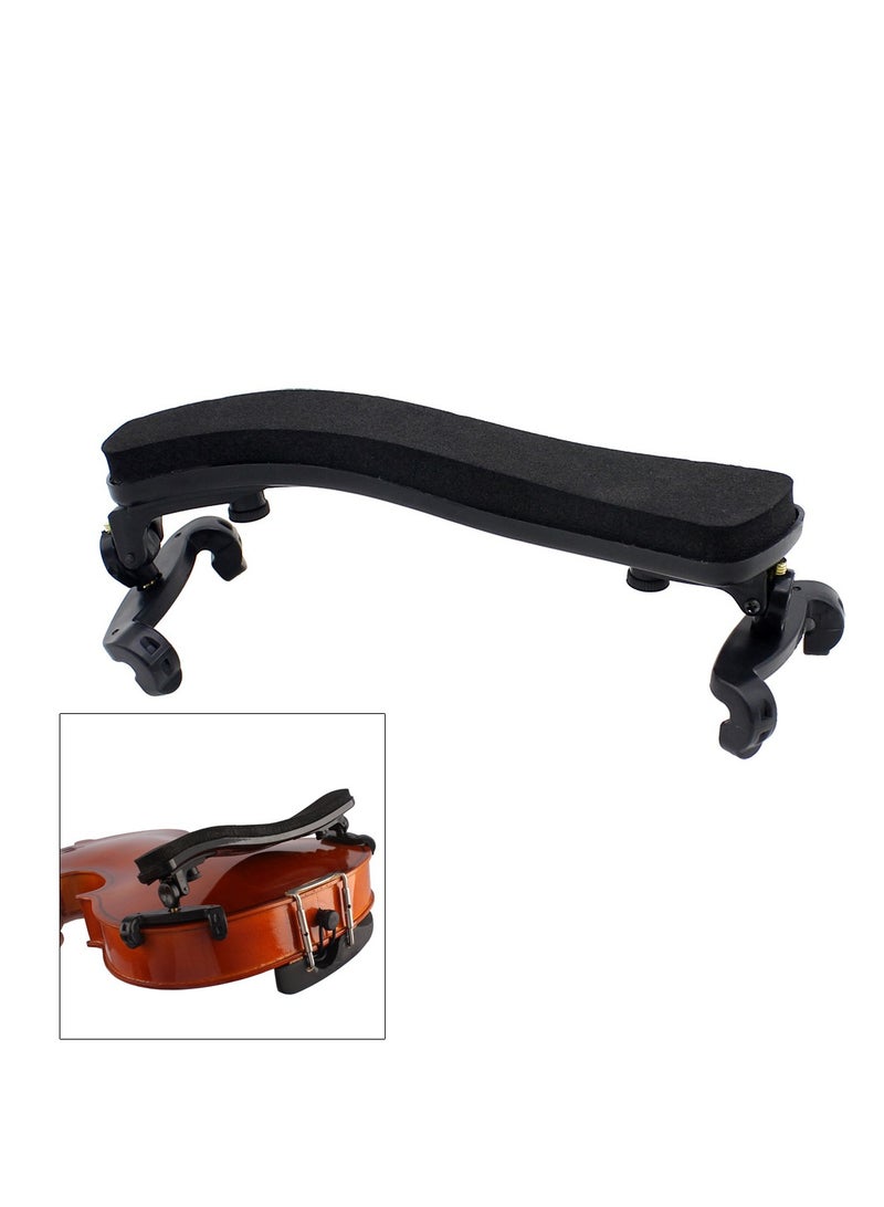 Pro Violin Shoulder Rest Fully Adjustable Pad Support For Violin 1/10 1/8 1/4 - Image 1